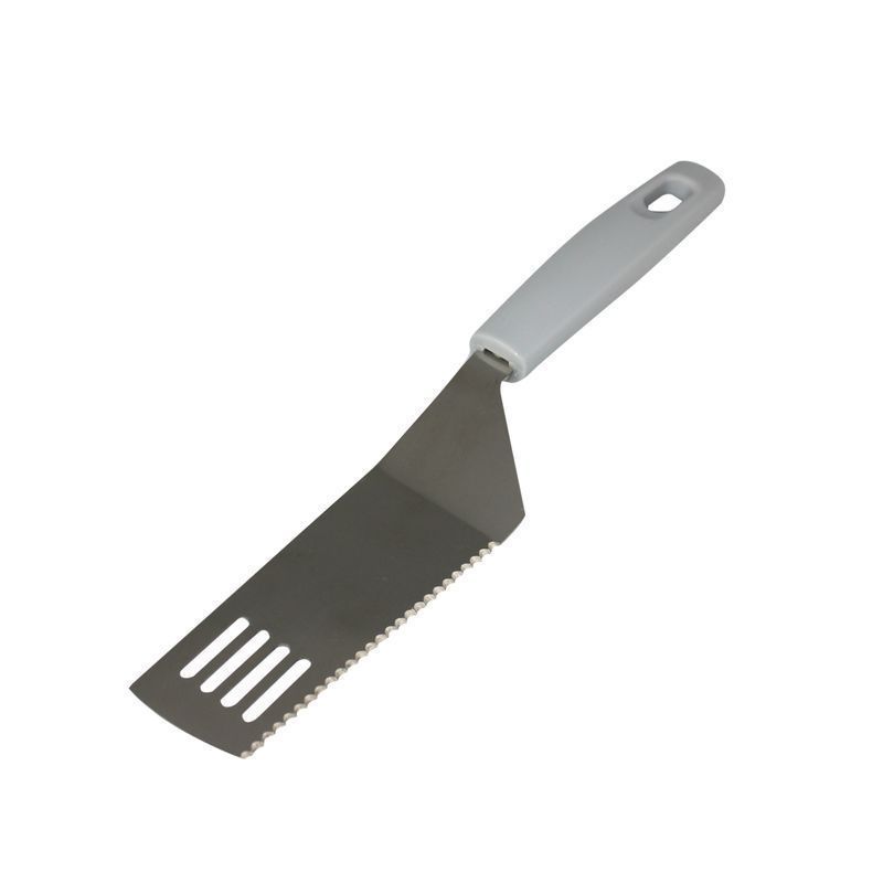 Лопатка для пиццы 28,5*4,7см нерж.сталь с ножом JC-12567 (12/30/144/240)