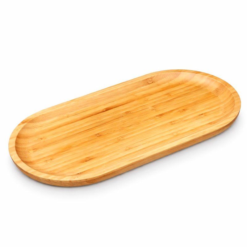 Блюдо 40,5*20,5см бамбук овальное WL-771061/A (3/36)