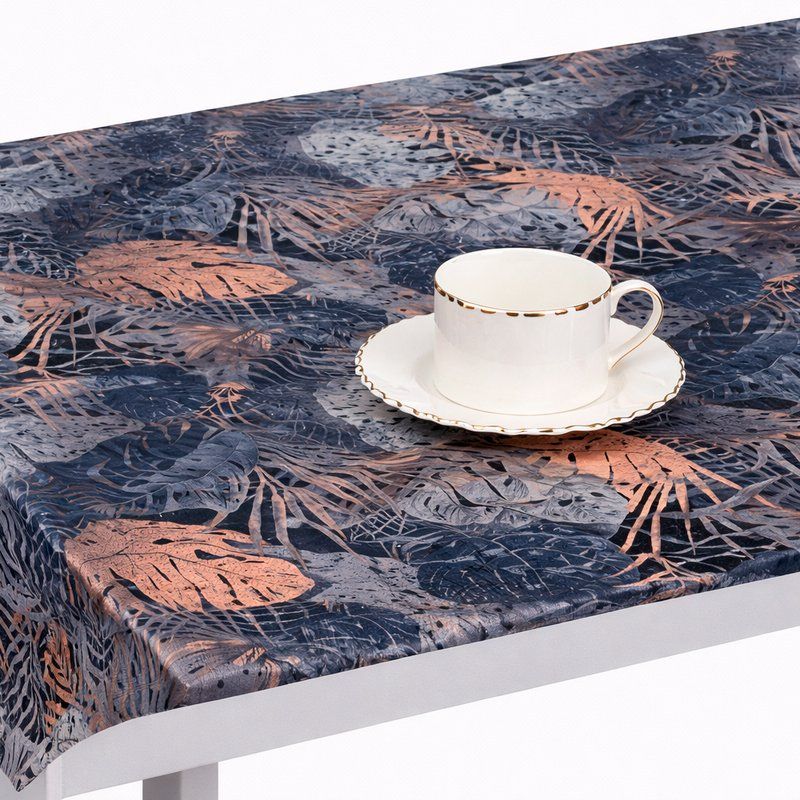 Клеенка силиконовая с рисунком Dekorelle 0,6мм 0,8*20м 420