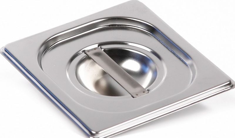 Крышка на гастроемкость 0,8мм 176*164мм нерж.сталь для GN 1/6 816-L (6)