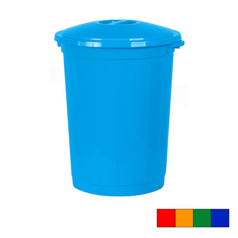 Бак 70л пластик с крышкой Ар h 57см *d 48см (10)