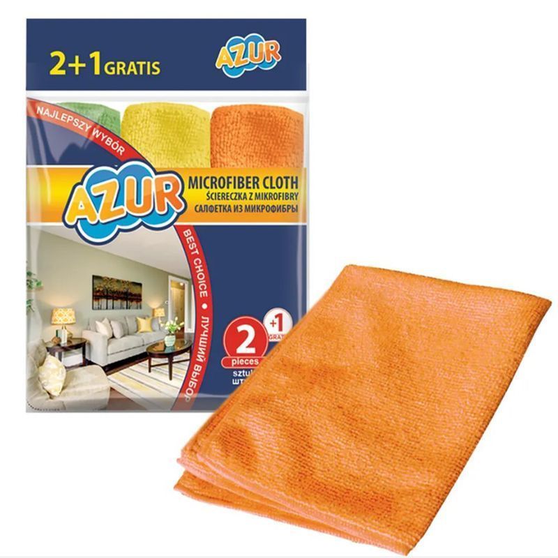 Салфетка 3шт микрофибра ЦЕНТИ (40)