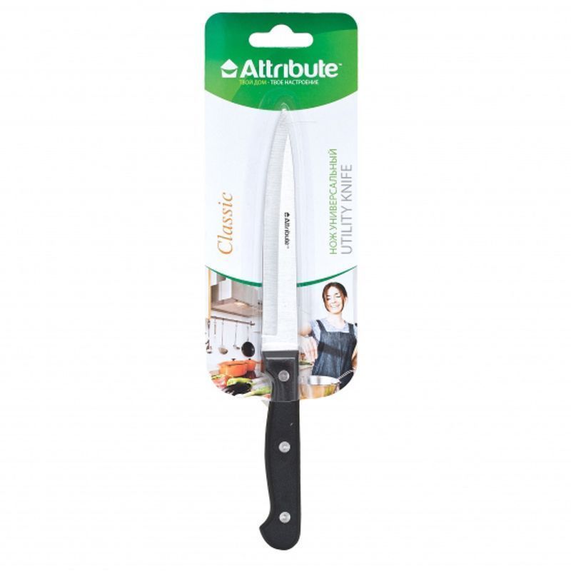Нож универсальный 13см нерж. сталь CLASSIC AKC115 (12/6/72)