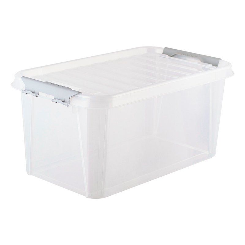 Контейнер для хранения 10л 380*220*170мм пластик ПРОФИ КОМФОРТ с крышкой (8)