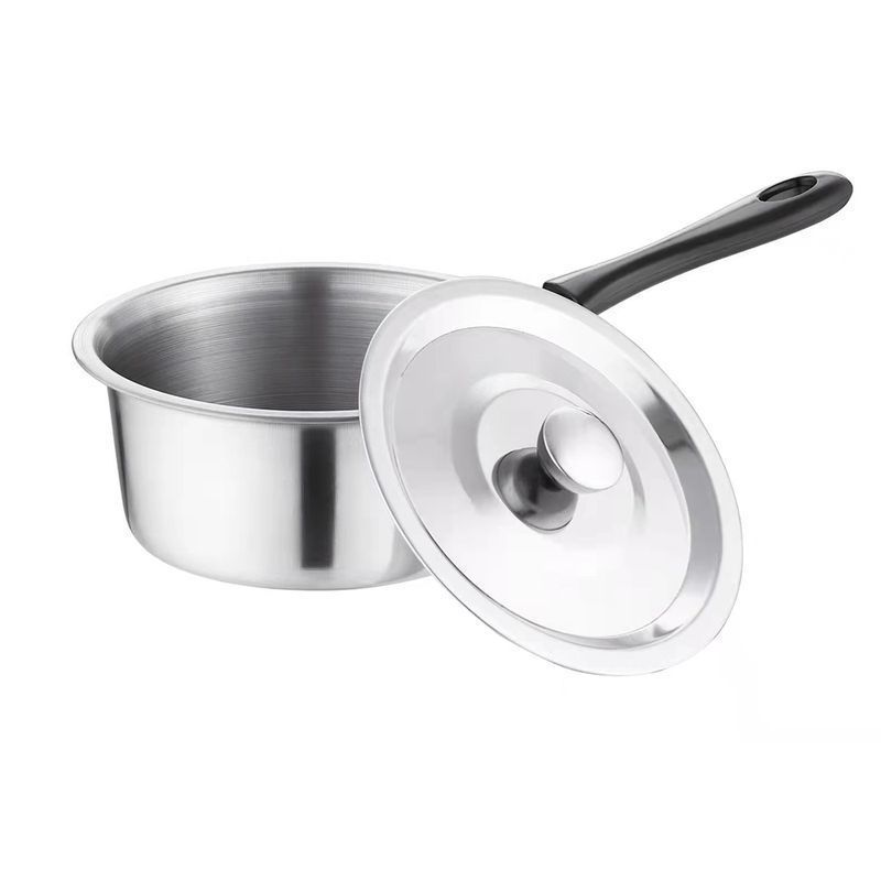 Ковш 2,125л нерж.сталь мет.крышка 20см (80)