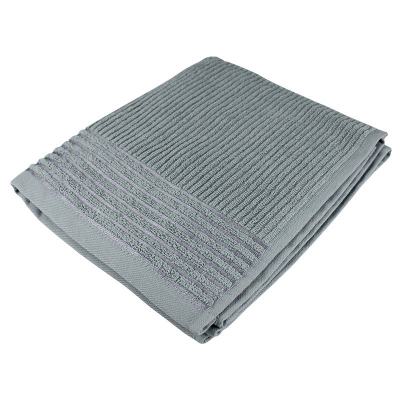 Полотенце махровое 50*80см Райт серый 450гр м7793_11 M