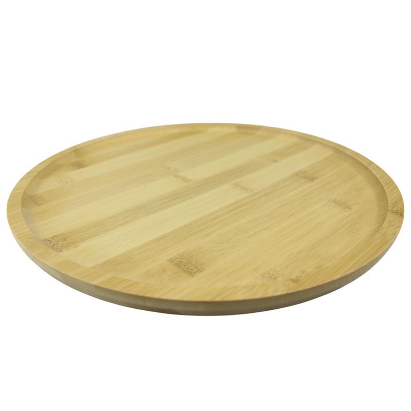 Поднос 29,7*1,35см бамбук круглый Y02205-3/JC-15475 (36)