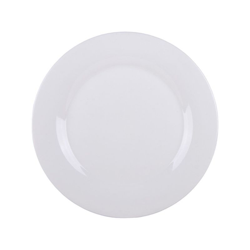 Тарелка мелкая 25,5см керамика ОБЩЕПИТ обеденная SRHT007 (36)