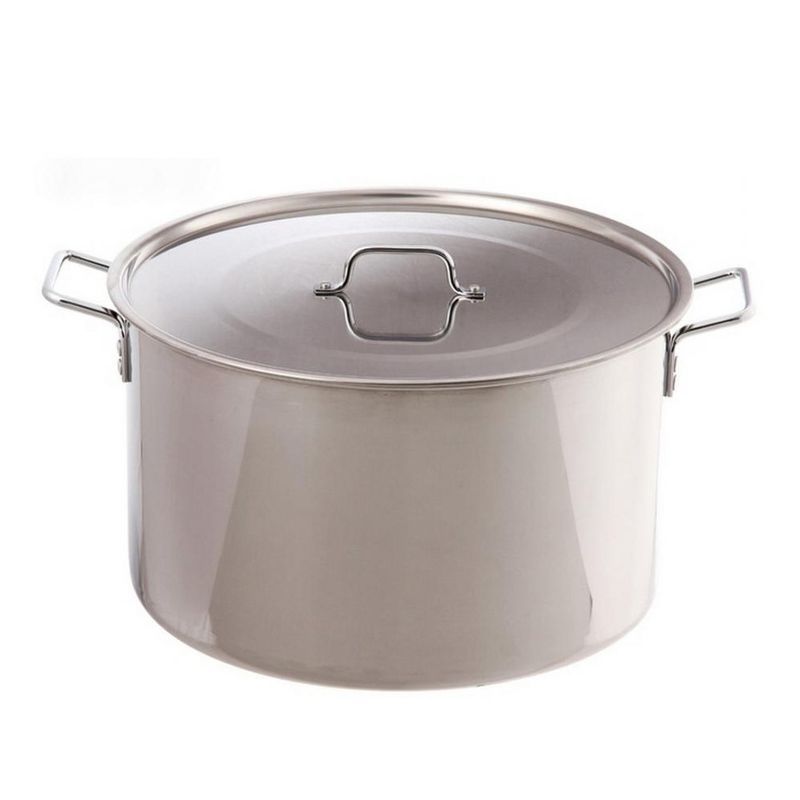 Котел 50л нерж.сталь ОБЩЕПИТ свар.корпус 50*26см для всех плит кроме индукции КТ-ОБ51 (1)