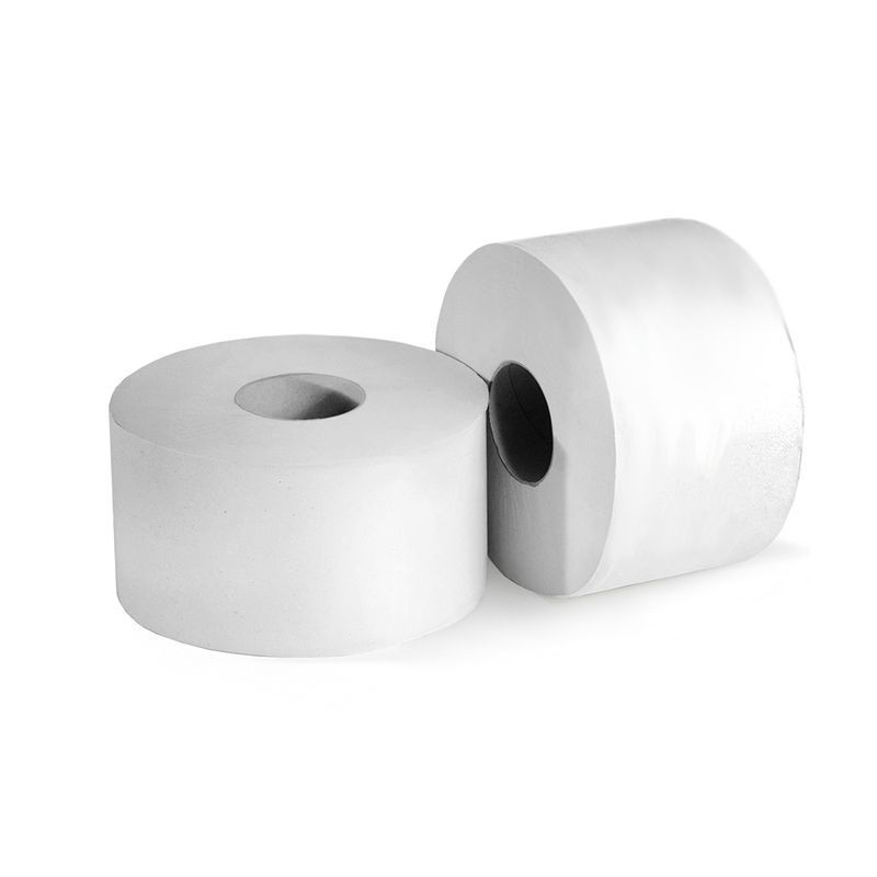 Бумага туалетная МЯГКОФФ Professional макулатурная св.-серая/серая 200м (12)