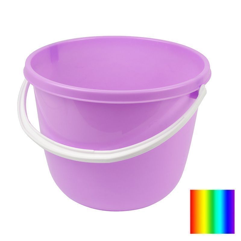 Ведро 6л пластик фирменное №2 без крышки Бр.1.09 (20)