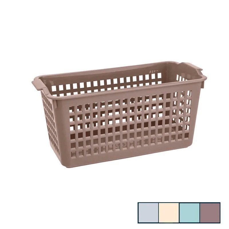 Корзина для хранения 28*13,5*12,3см пластик ЭКОНОВА (40)