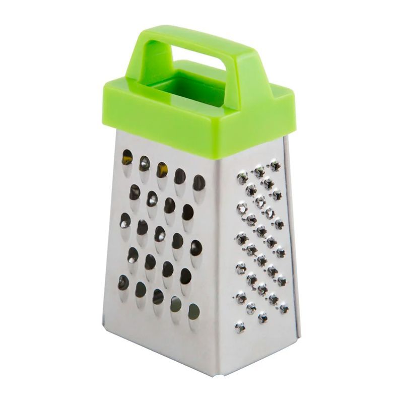 Терка четырехгранная нерж.сталь/пластик мини GR-1023 (50)