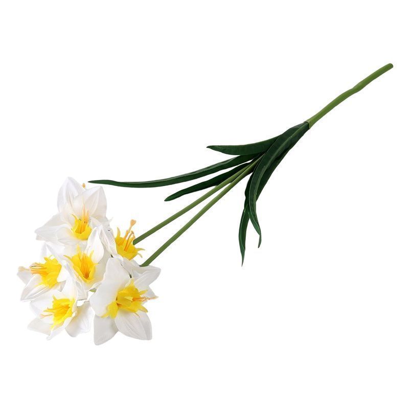 Цветы искусственные Нарцисс 60см пластик 149NA-27 (200/600)