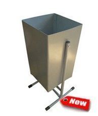 Урна для мусора №1 25л 600*270*300мм металл ВОЛЖАНОЧКА