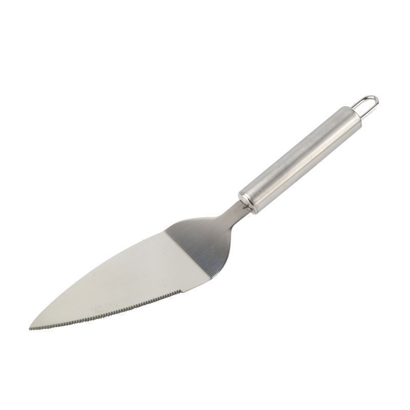 Лопатка кулинарная 26*5,5см металл (240)