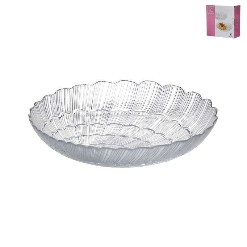 Тарелки глубокие набор 6шт 21см стекло АТЛАНТИС (4)