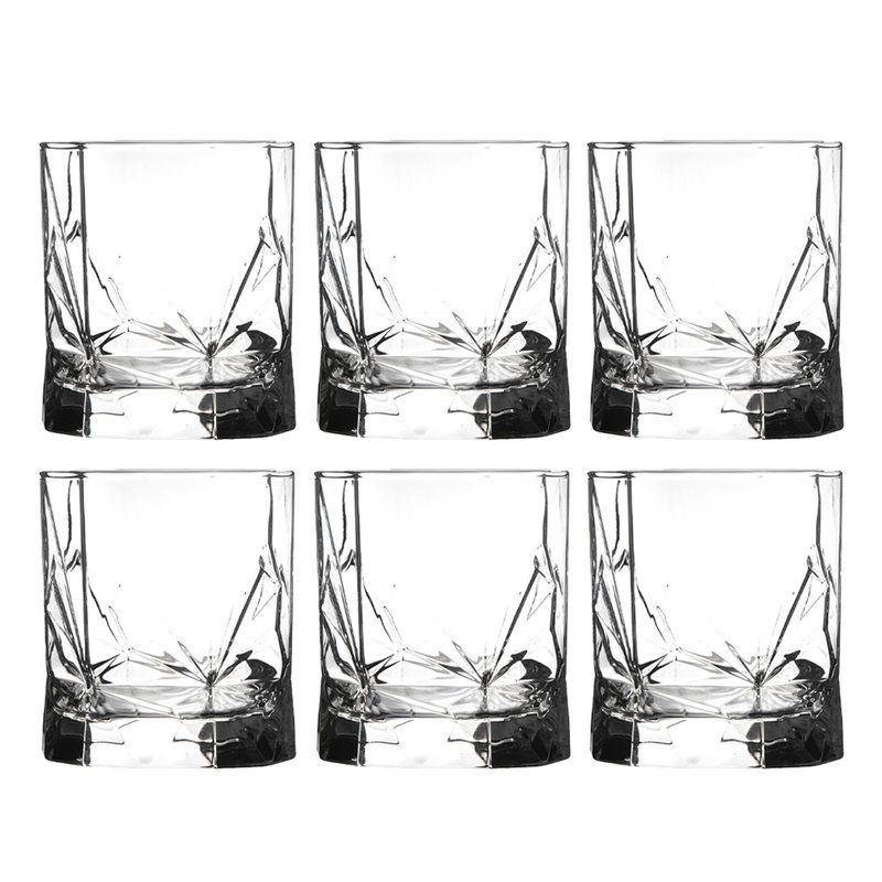 Стаканы набор 6шт 340мл стекло РОШ низкие (4)