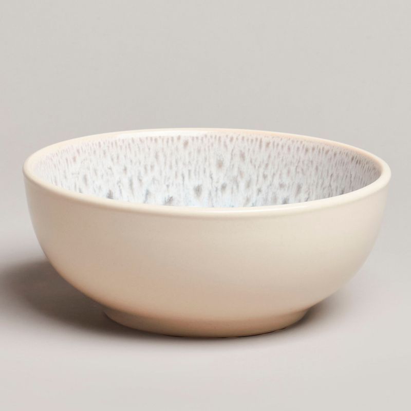 Тарелка глубокая 700мл 16см керамика Crocus бежевая суповая (4/24)