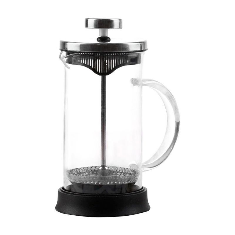 Френч-пресс 1л стекло резиновое основание мет.фильтр JC-15529 (24)