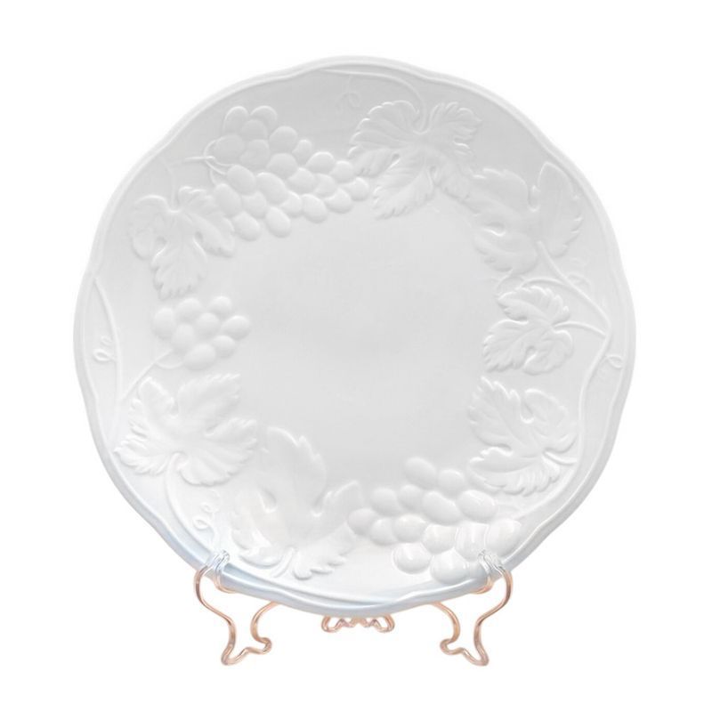 Тарелка мелкая 21см фарфор ВИНОГРАДНАЯ ЛОЗА десертная