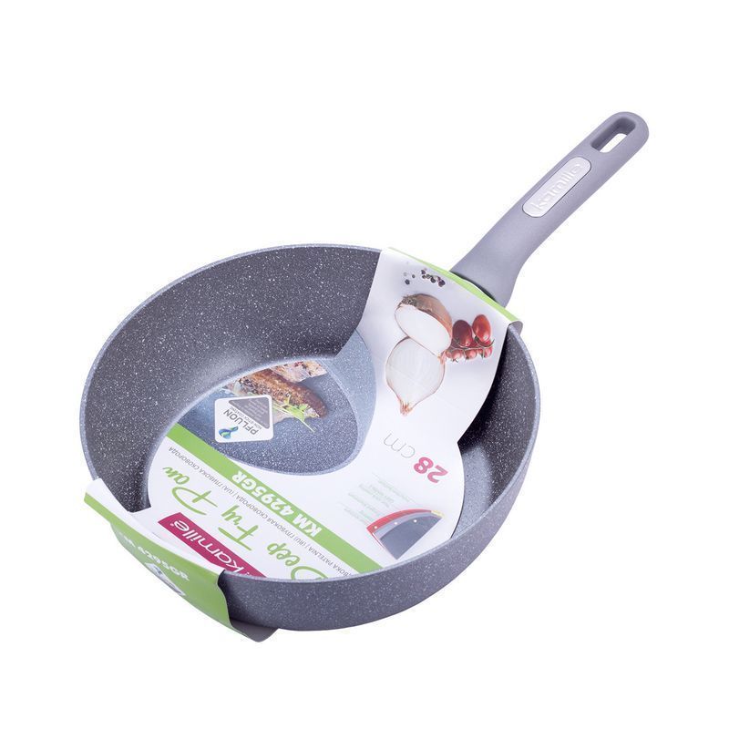 Сотейник 28см алюминий АП гранит арт.4295GR (6)