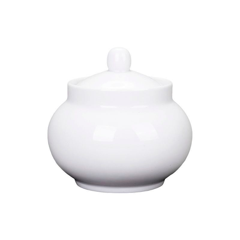 Сахарница 500мл фарфор белый Рубин (12)