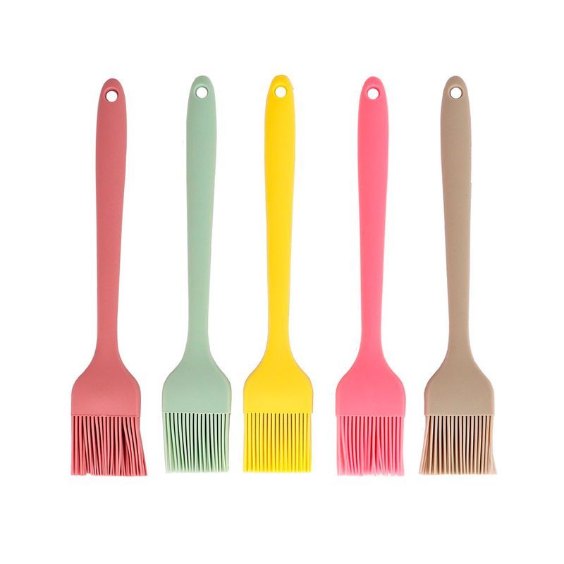 Кисточка кулинарная 25,5*4см силикон opp пакет GJ-002 (500)