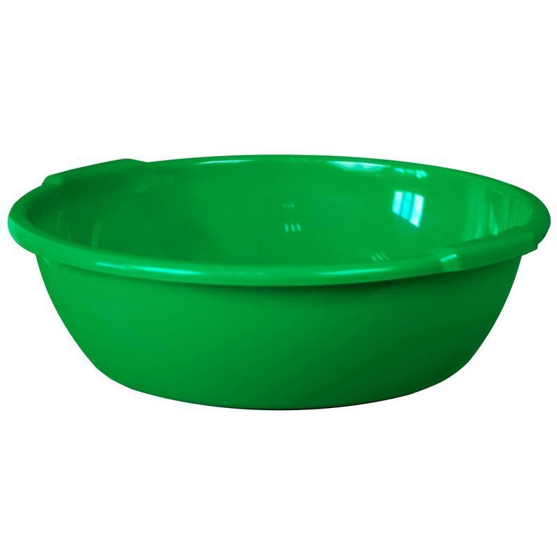 Таз 25л пластик круглый с ручками Ар (5/10)