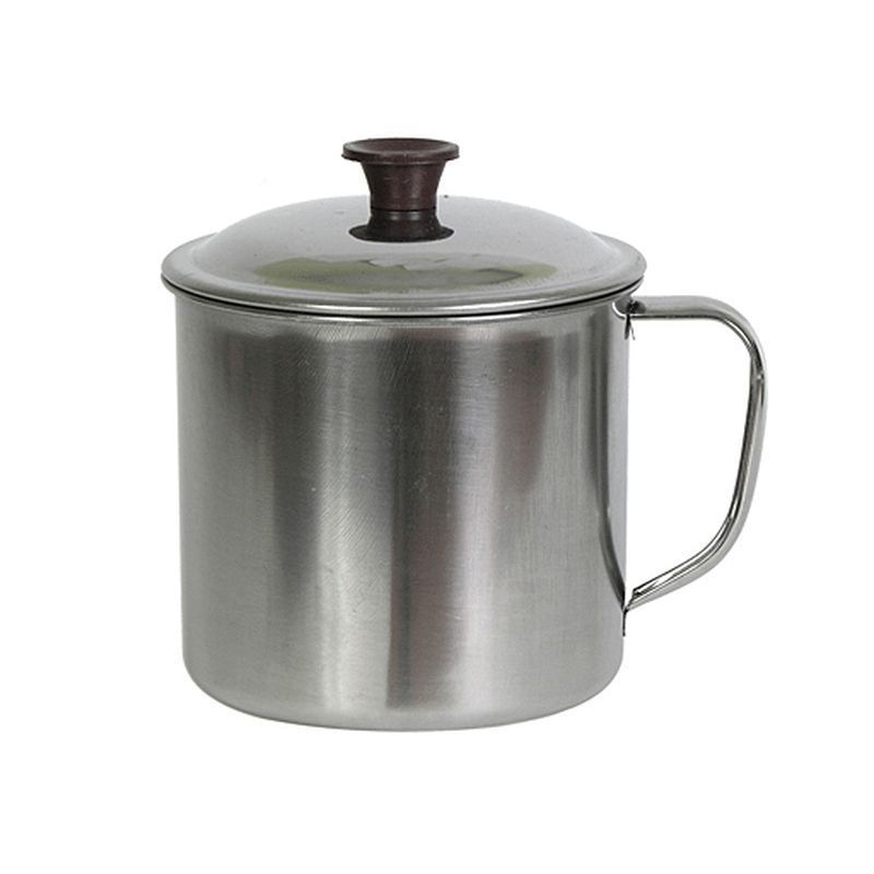 Кружка 500мл h-10см нерж.сталь с крышкой AST-002-КК-10 (36)