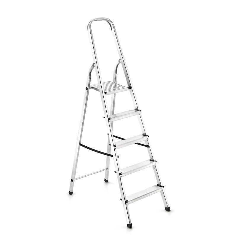Стремянка 5 ступеней ал 1800*474*116мм до 150кг УФУК Dogrular (1)