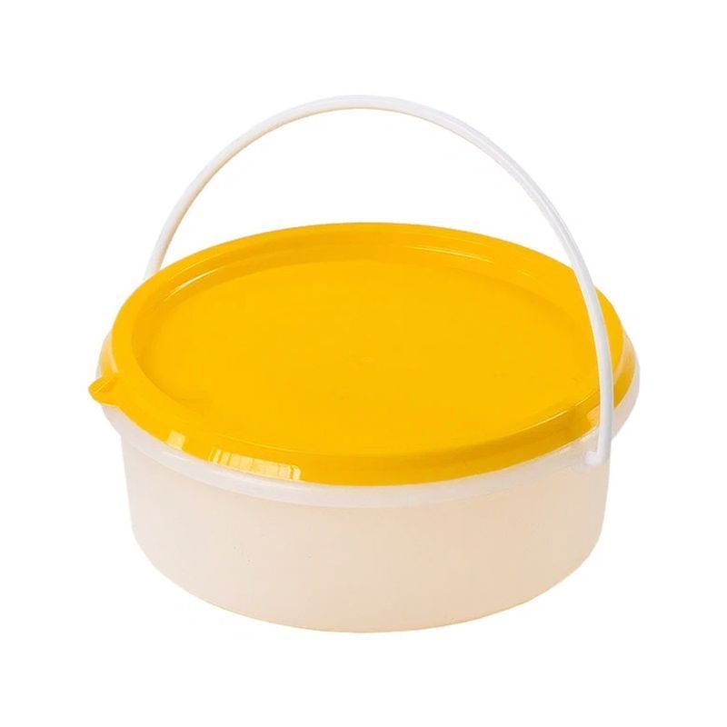 Контейнер пищевой 1л пластик с крышкой круглый БР.0.05 (40)