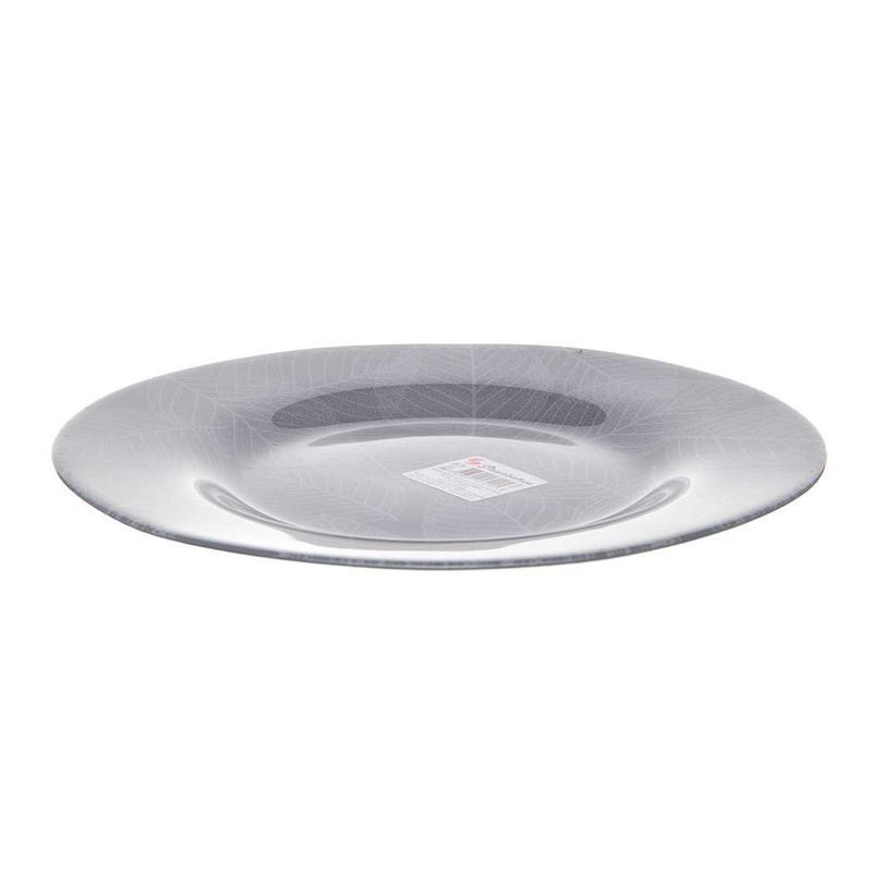 Тарелка мелкая 19,5см упрочненное стекло ГРАФИ десертная (рис.29236A) (12)