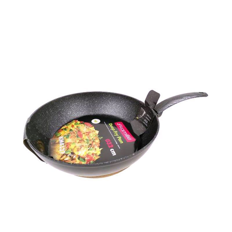 Сотейник 32см h8см алюминий АП мрамор арт.4137 (6)