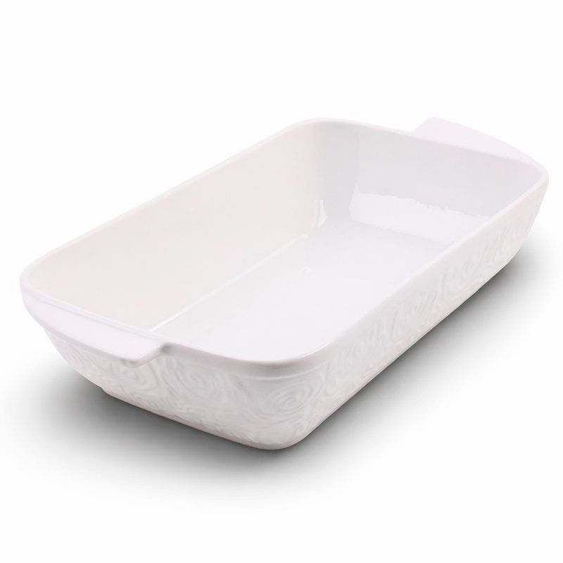 Блюдо сервировочное 1,125л 29*14,5*6см фарфор прямоугольное LR60326 (18)