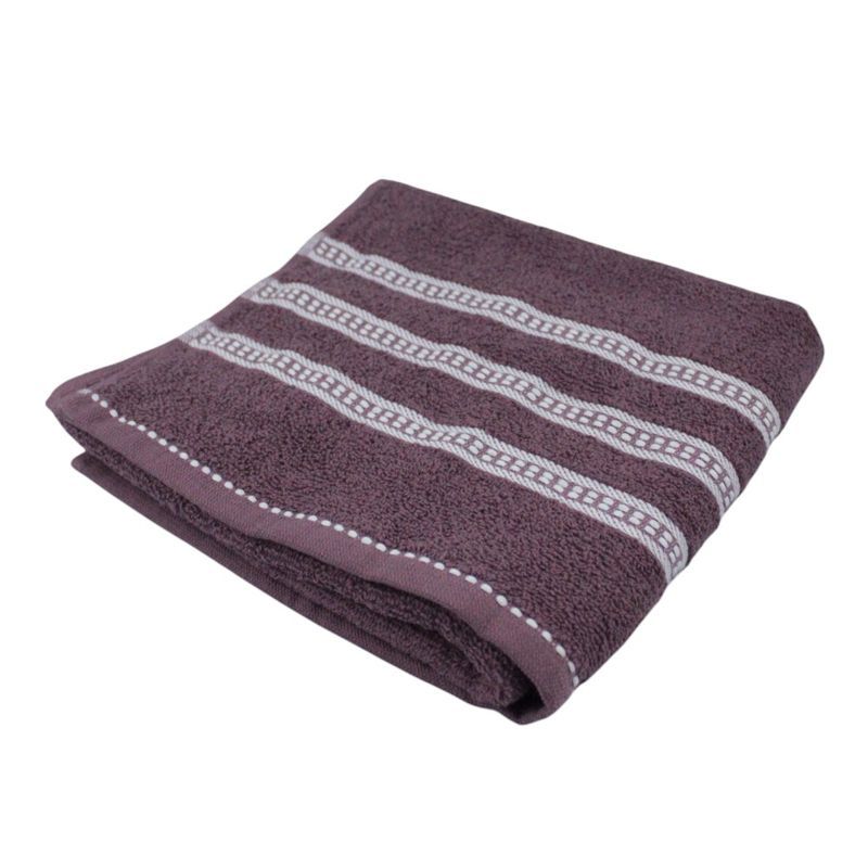 Полотенце махровое 50*90см ПОРТО темно-лиловый