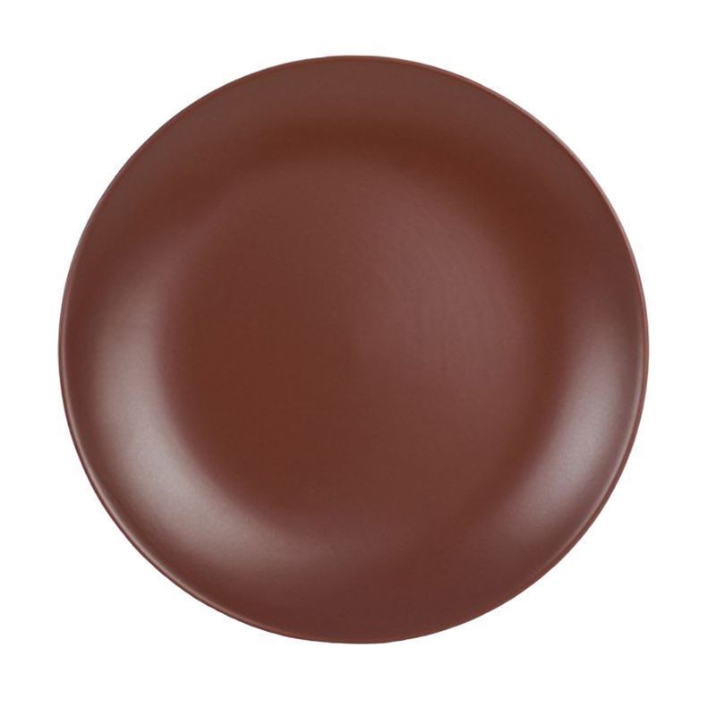 Тарелка мелкая 27см керамика ШОКОЛАД обеденная PT044027F955 (12)