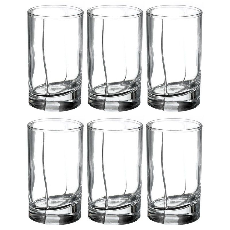 Стопки для ликера набор 6шт 60мл стекло ЛУНА (12)