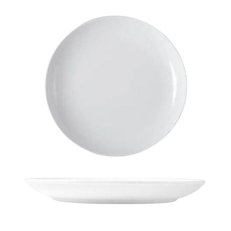 Тарелка глубокая 500мл 20см фарфор белье Соната СНЕЖНЫЙ БАРС (24)