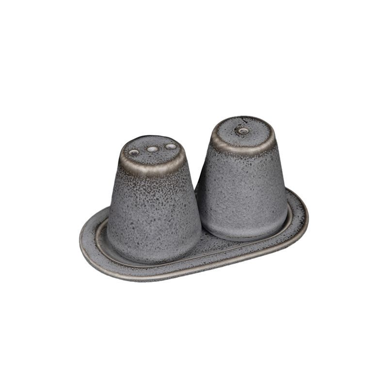 Набор для специя 2пр фарфор URBANO серый [V7-SPcem] (6)