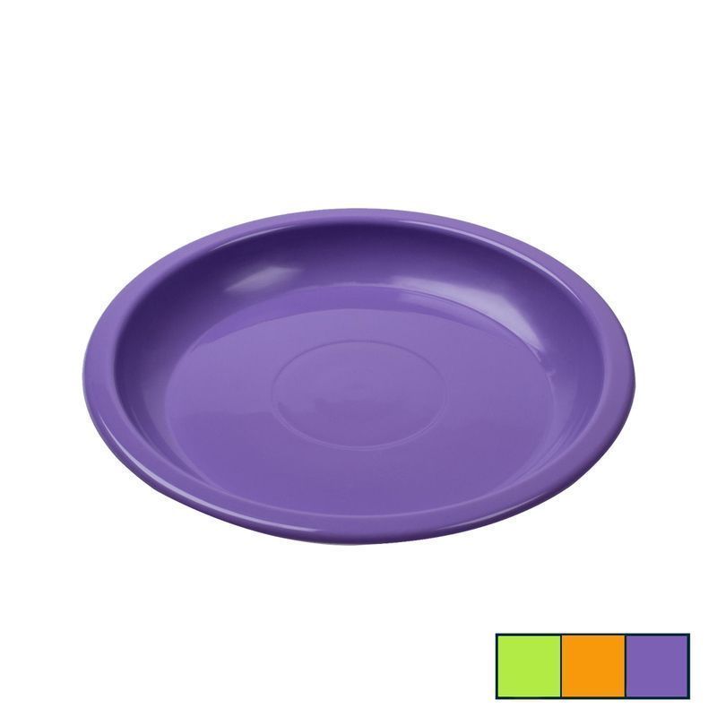 Тарелка для вторых блюд 300мл 18*2см пластик С152 (150)