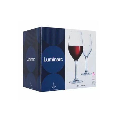 Бокалы для вина набор 6шт 350мл стекло СЕЛЕСТ L5831/0 (2)