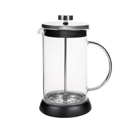 Френч-пресс 600мл стекло резиновое основание мет.фильтр JC-15531 (36)