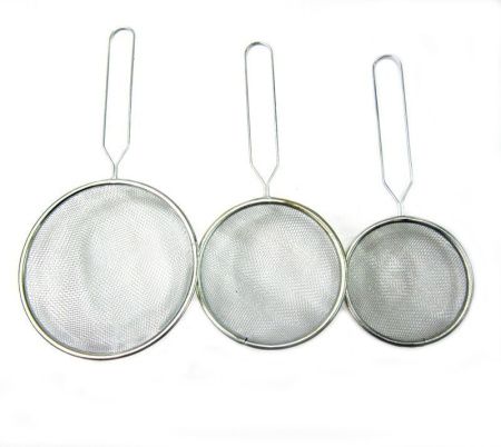 Сито набор 3шт 8/10/11,5см алюминий JC-758 (144/288)