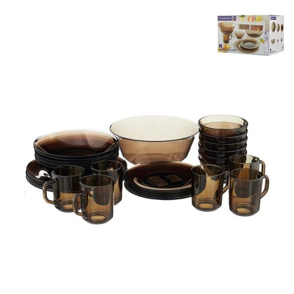 Столовый набор 31пр стекло АМБЬЯНТЕ ЭКЛИПС L5177  (1)