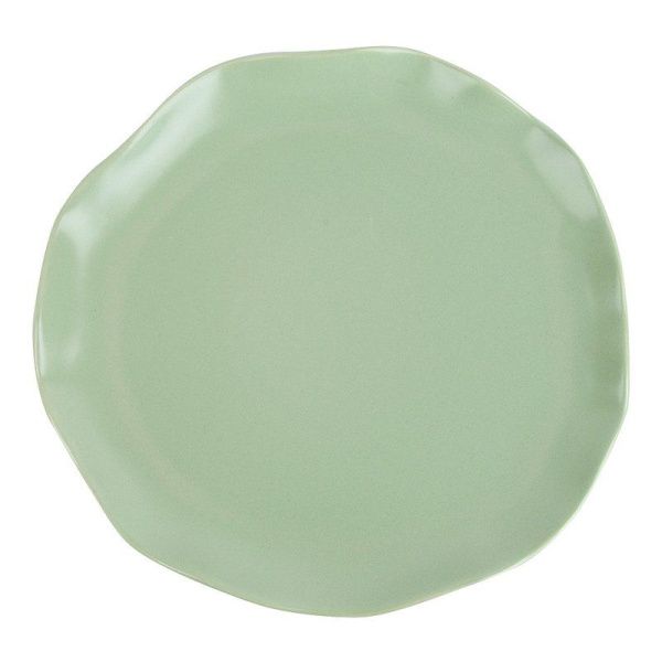 Тарелка мелкая 26*2,5см фарфор Crayola. Mint обеденная (4/24)
