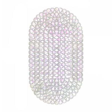 Коврик противоскользящий 38*67 ПВХ КАПЛЯ хамелеон (10)