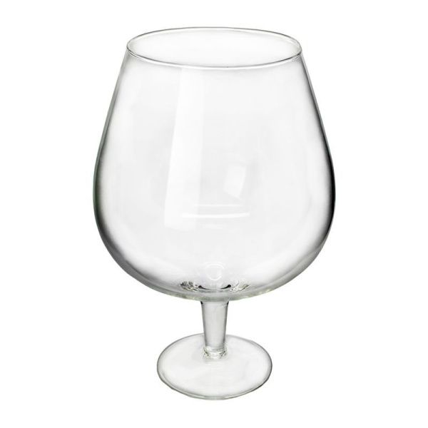 Ваза для цветов 31см 5л стекло БРЕНДИ Натали-2 на средней ножке 5л (4)