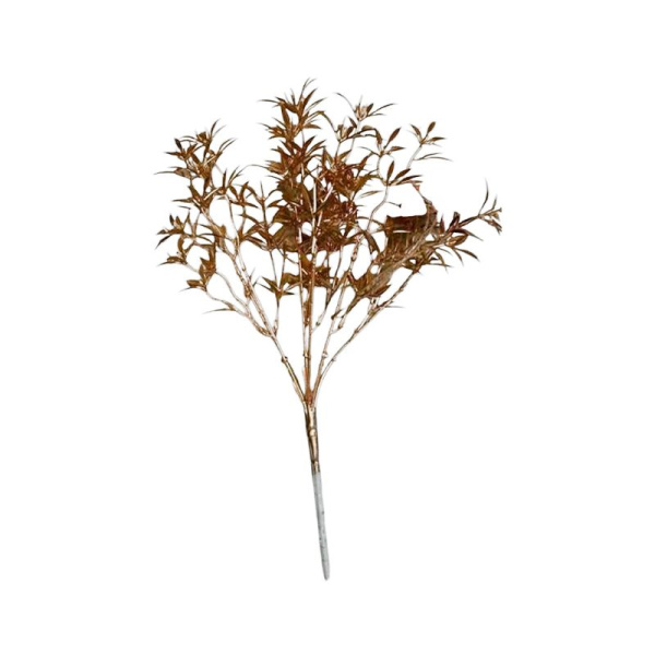 Украшение новогоднее Ветка золотая 40см JC-16842 (600)