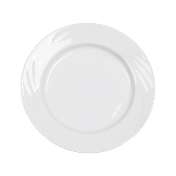 Тарелка мелкая 24см фарфор БЕЛЬЕ Голубка 2с0578 (12)